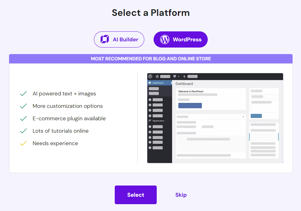 2. Set Up Your WordPress Site