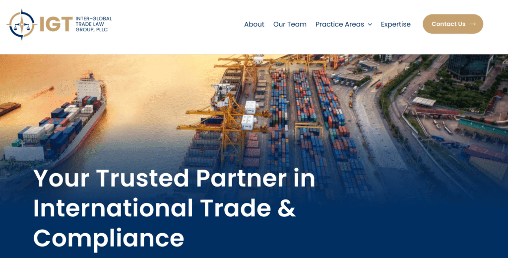 IGT law - simple website