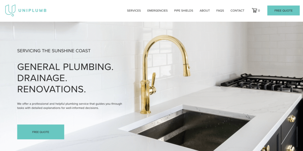 Uniplumb - Best Plumbing Websites in 2026