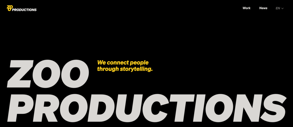 zoo production website