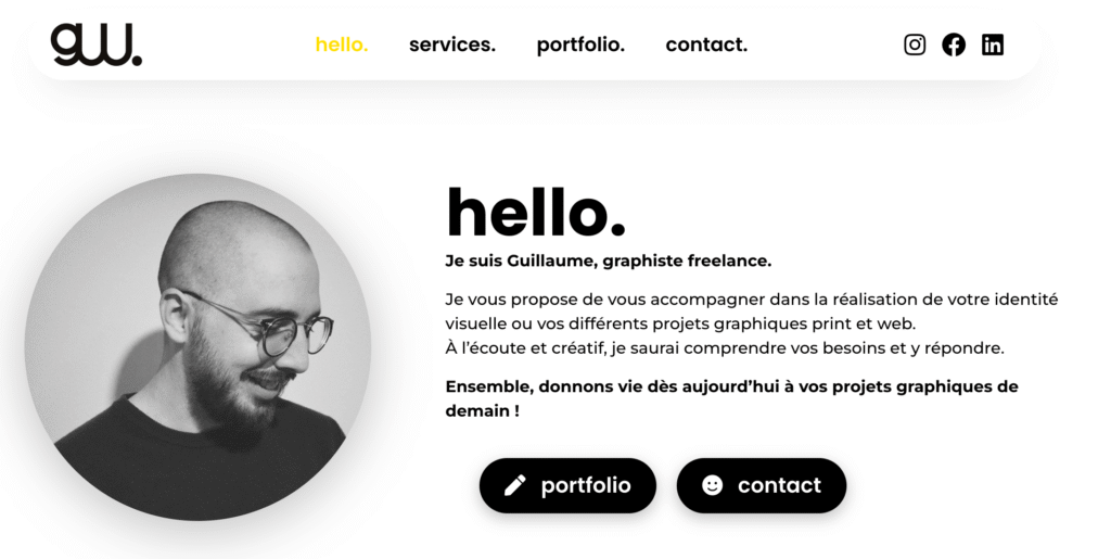portfolio website