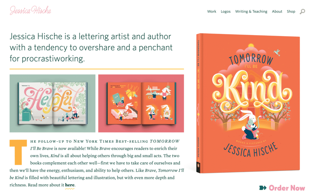 portfolio website examples