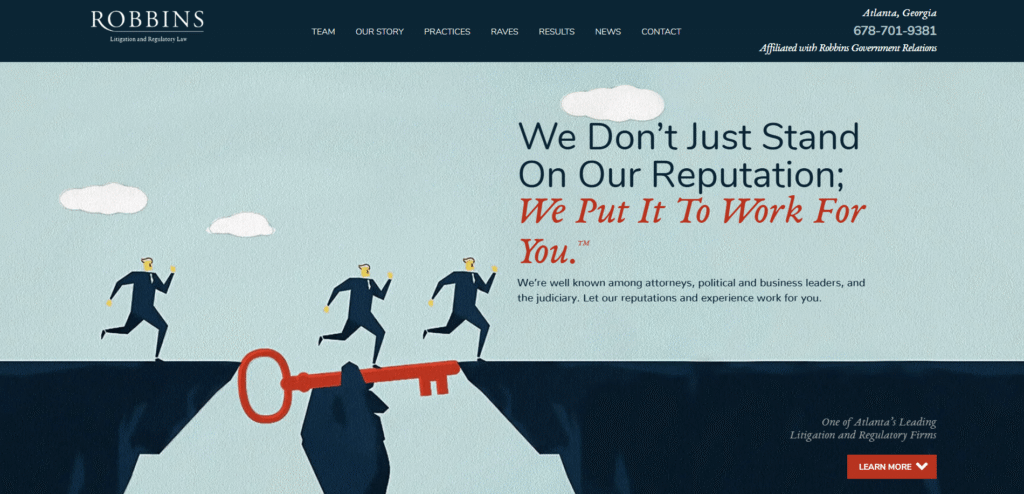 law website design