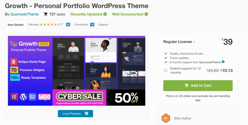 growth theme