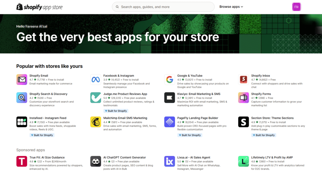 Powerful App Store