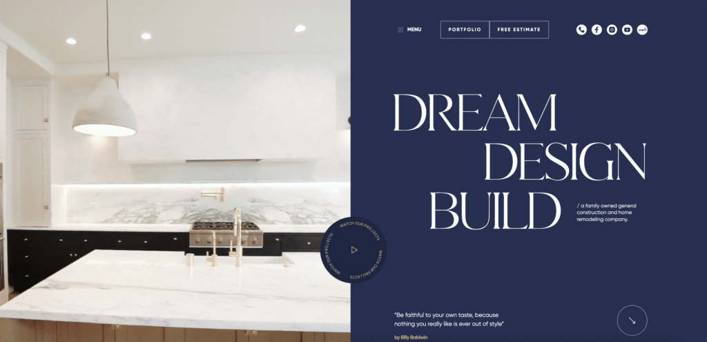 Websites for Contractors