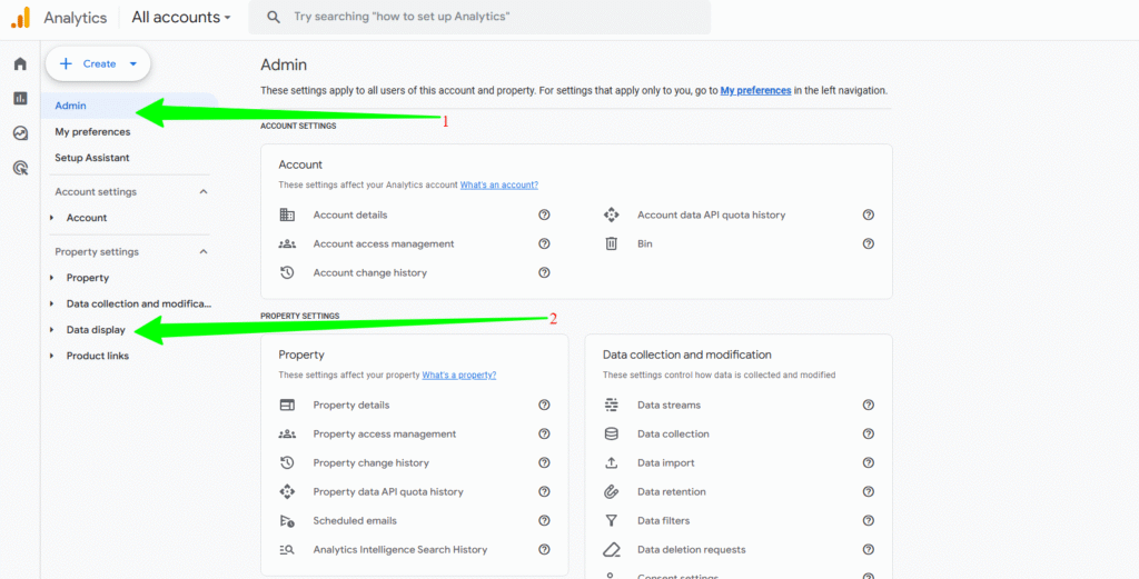Google Analytics 4 real-time dashboard