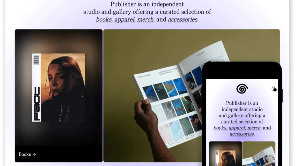 PUBLISHER BEST SHOPIFY THEME for bookstores and educational products