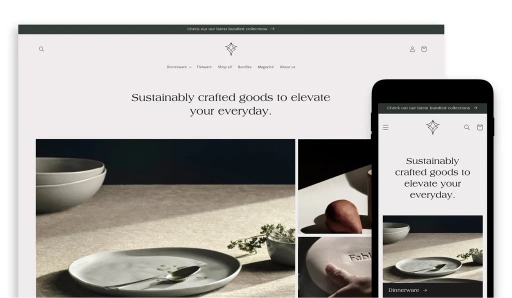 craft-free shopify theme for artisan and handmade products