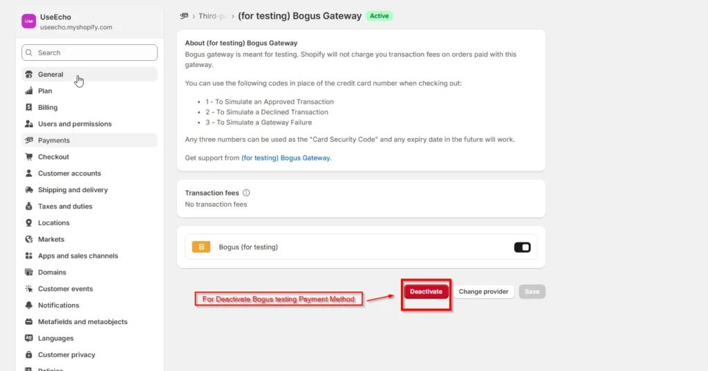 Review your test order