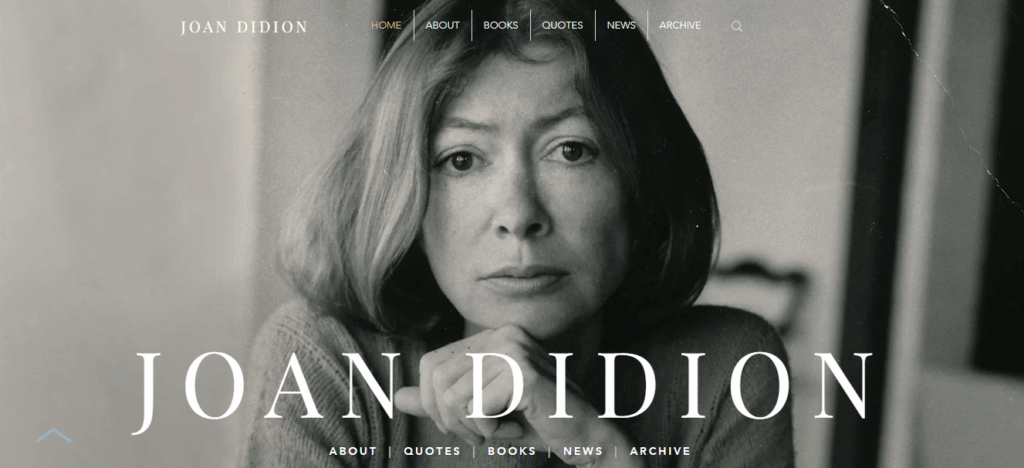 Joan Didion