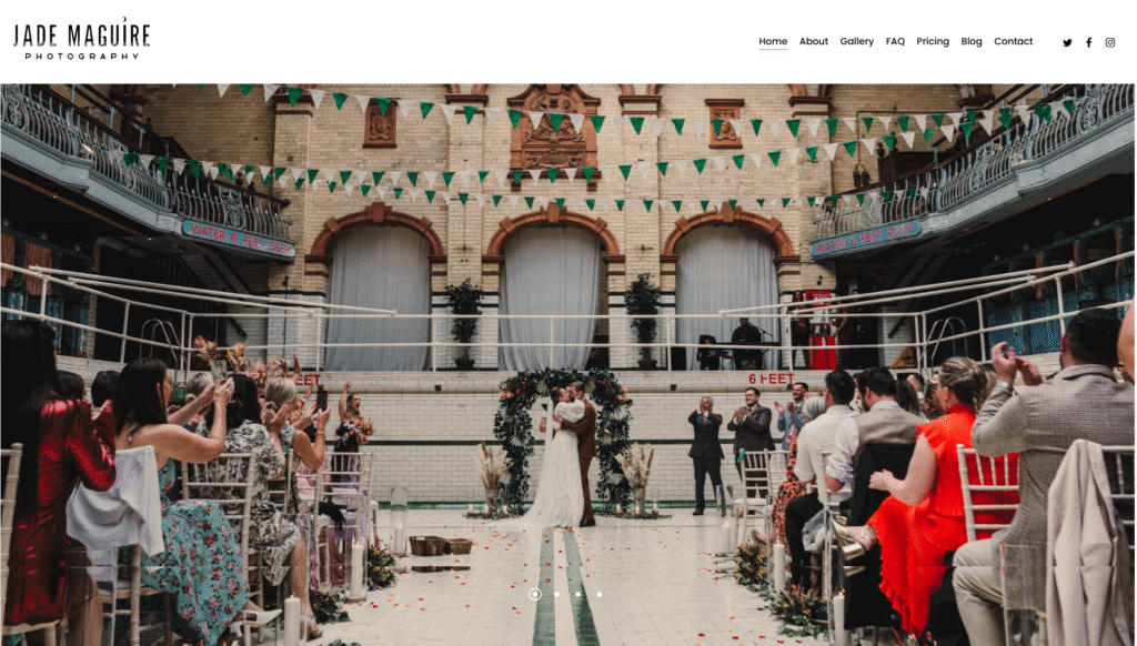 Jade Maguire - Creative Photography Website