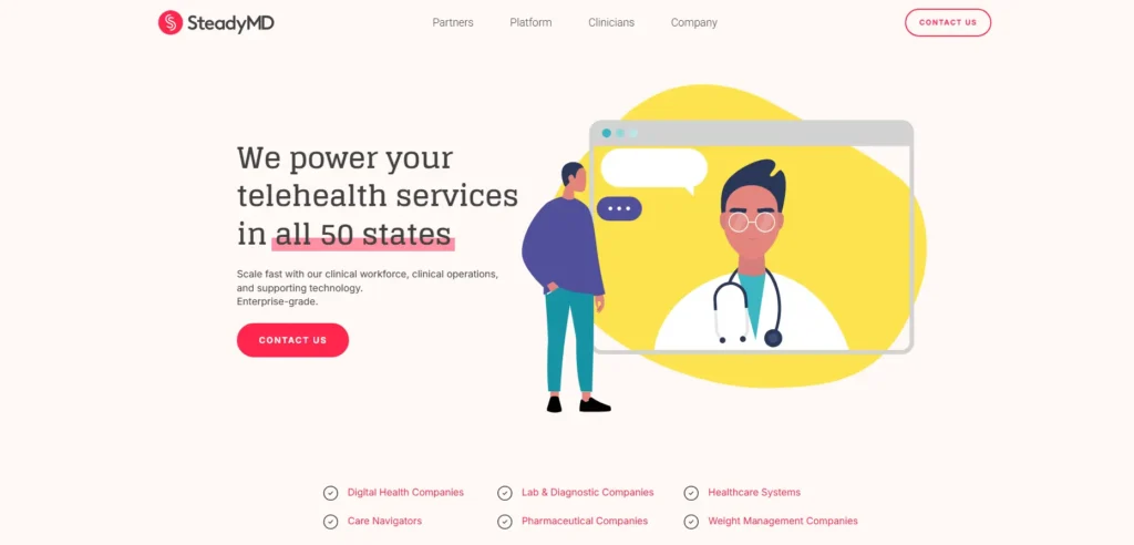 SteadyMD telehealth service