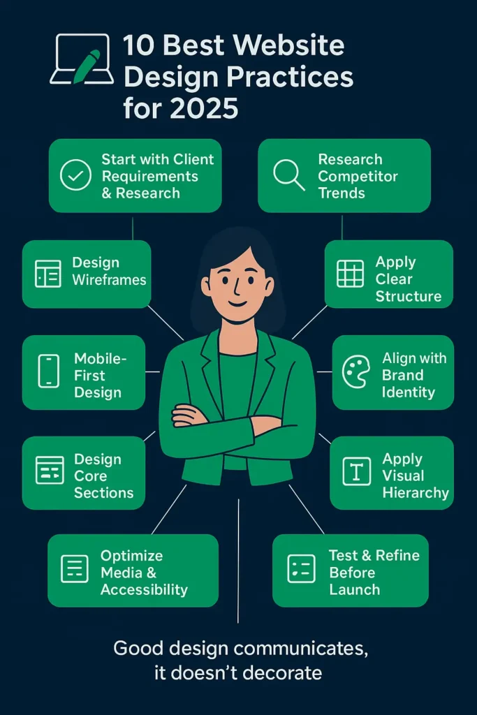 Best Practices For A Website Design
