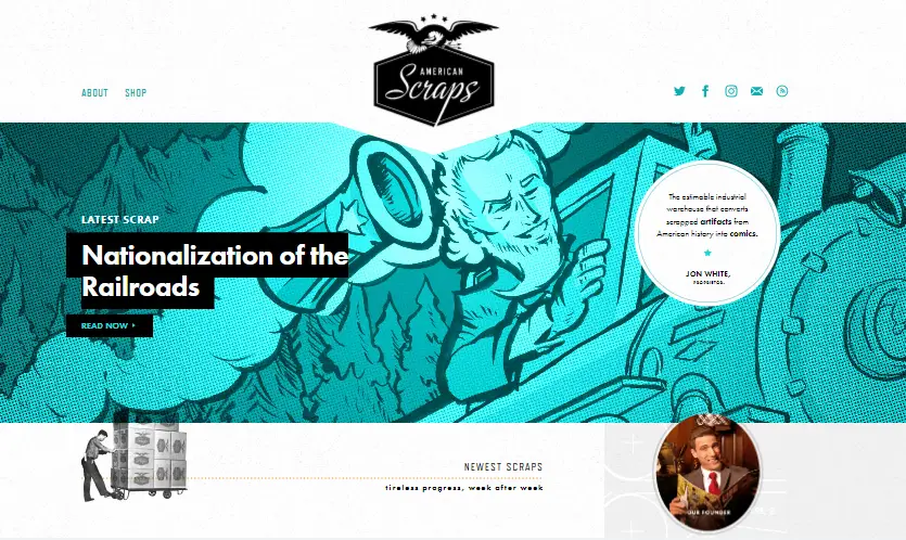 americanscraps Aesthetic websites