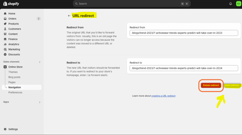 Set Up 301 Redirects For SEO and UX