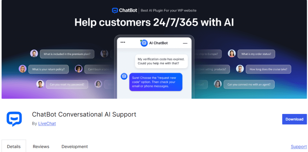 AI ChatBot Plugin