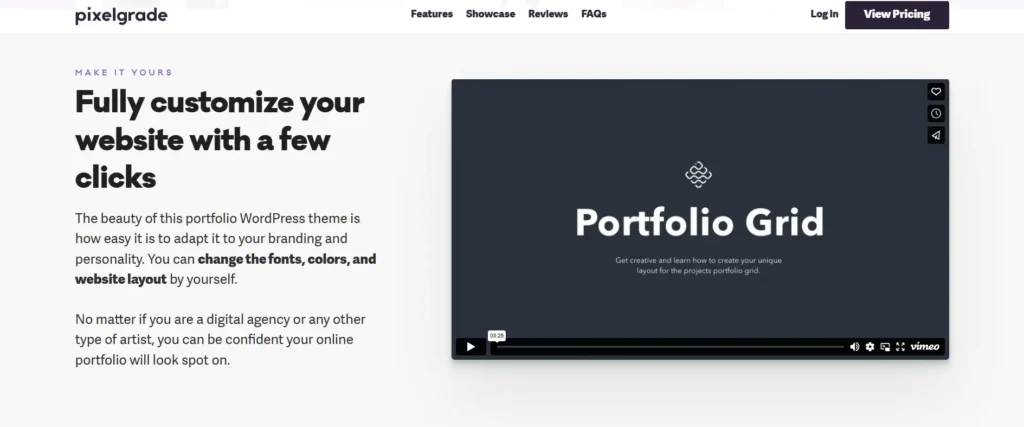 pile - wordpress portfolio theme