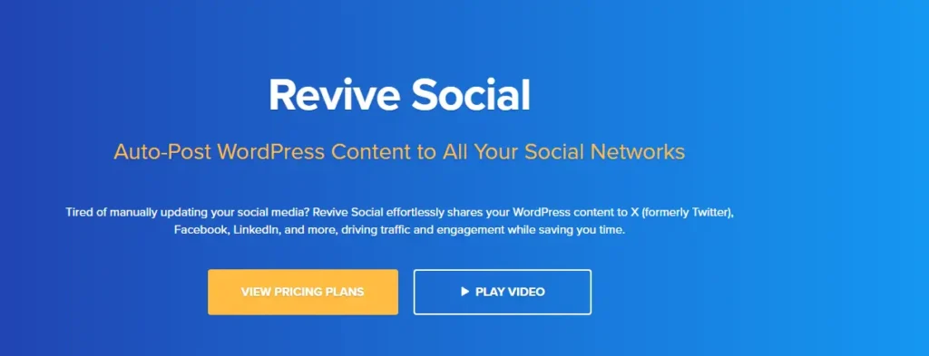 Revive Old Posts