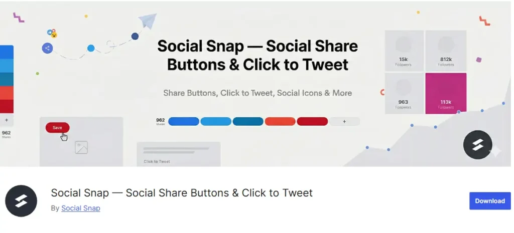 Social Snap - wordpress sc