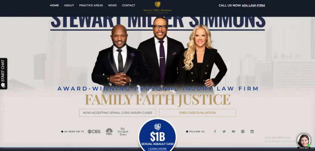 Stewart Miller Simmons Trial Attorneys